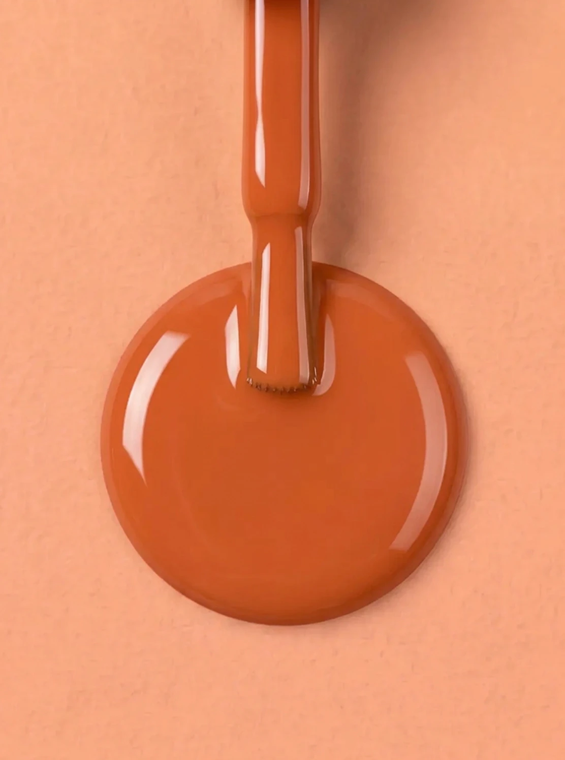 Teplý oranžový gel lak Sensitive Line 619 Silpha so štetčekom