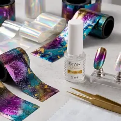 Foil Glue 5 ml lepidlo na zdobicí transfer fólie na nehty
