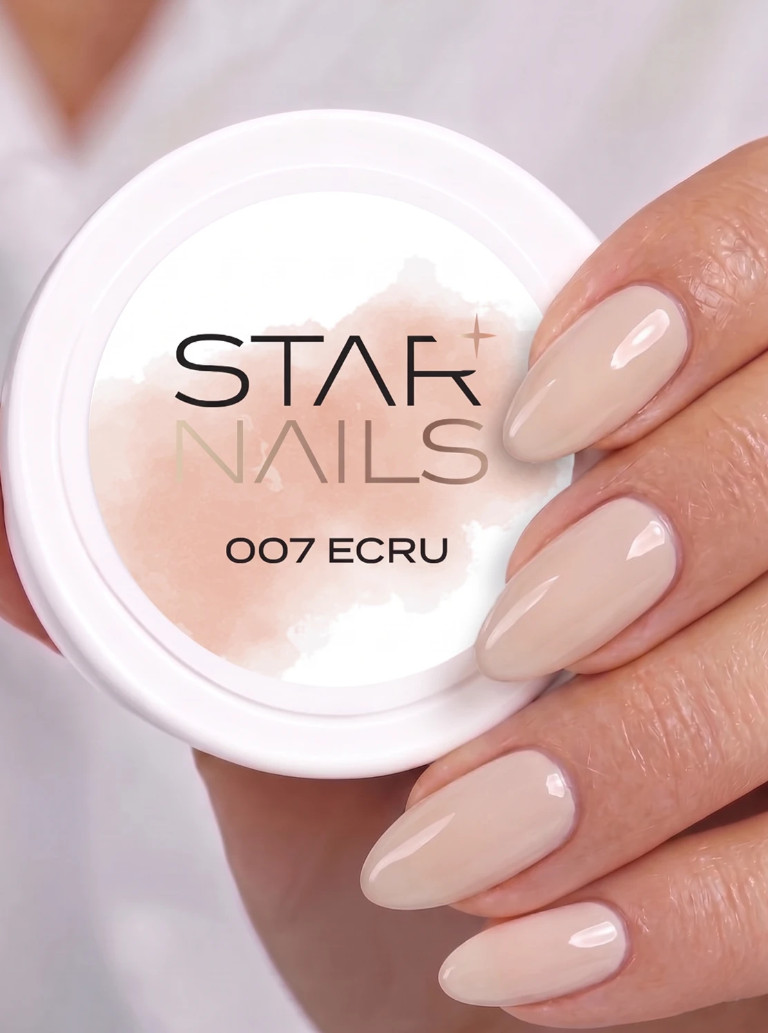 Builder Gel Thixotropy 007 Ecru svetlý teplý pieskový nude stavebný tixotropný gél 5 g