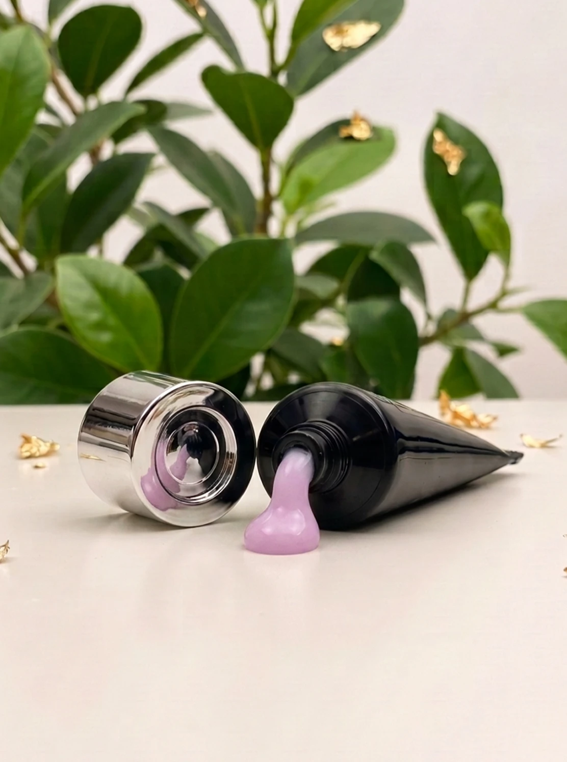 Polygel 007 Lotus růžově fialový lila modelovací polygel na nehty