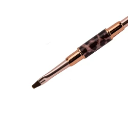 Oboustranný štětec na UV gel Oval Panter velikost 4 a 6
